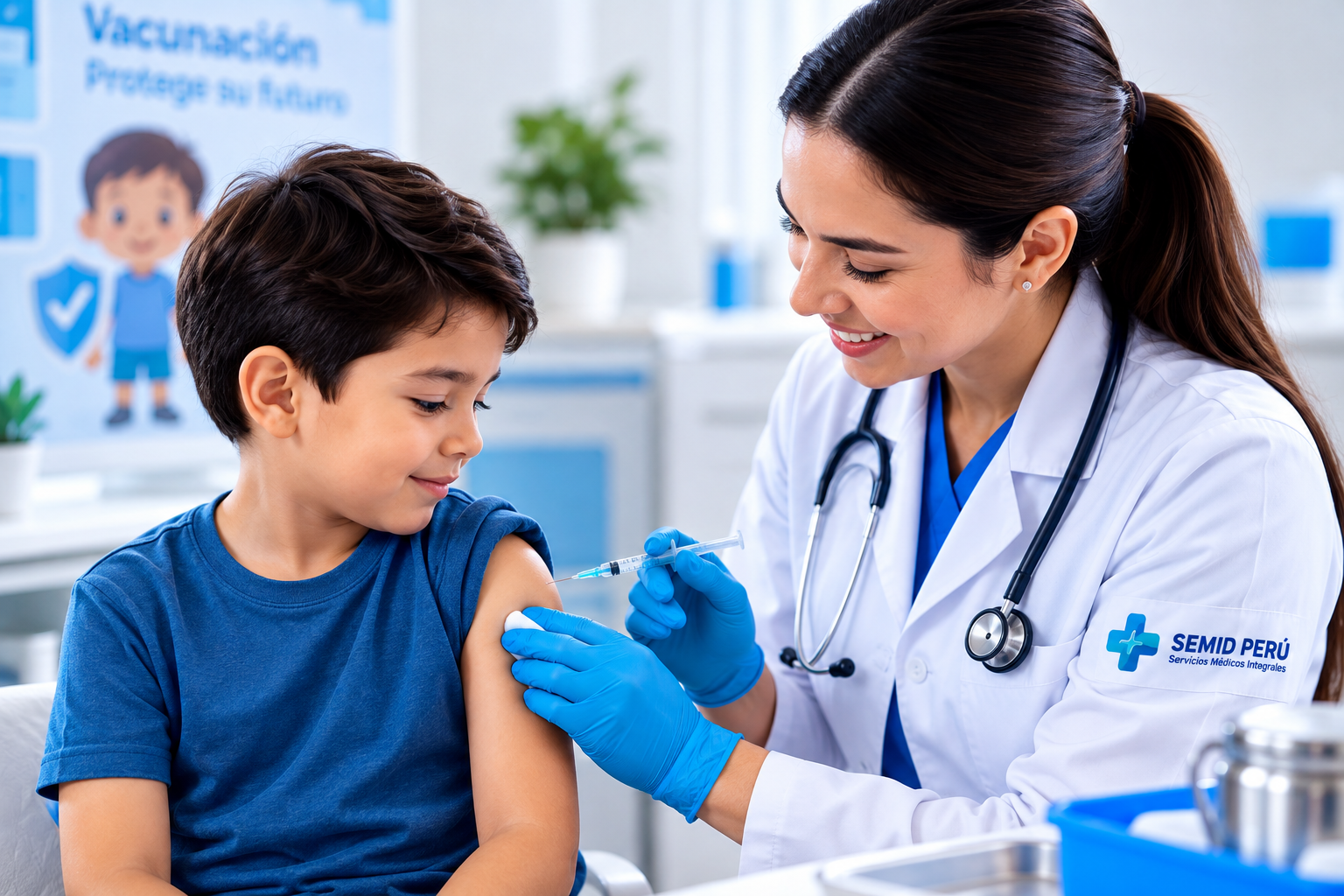 Vacunación en niños: protección para su futuro