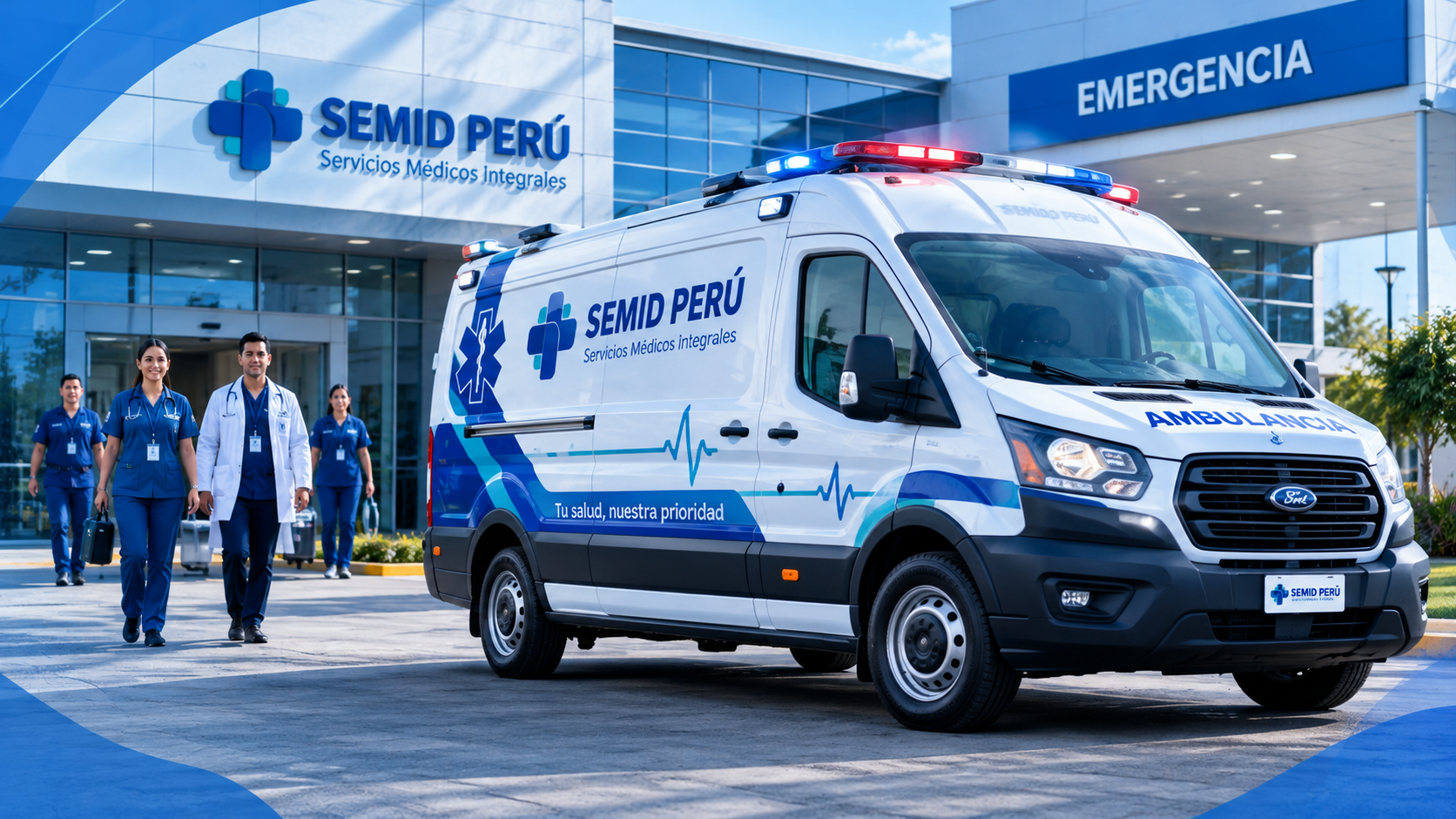 Ambulancia de alta tecnología SEMID PERÚ