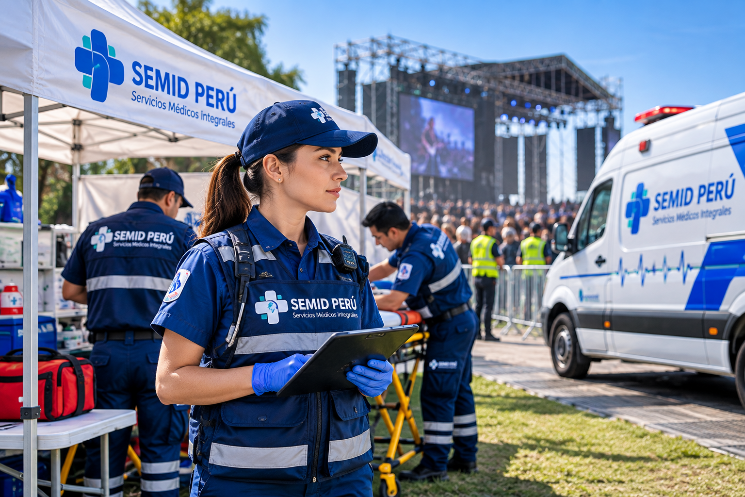 Cobertura de eventos - SEMID PERÚ